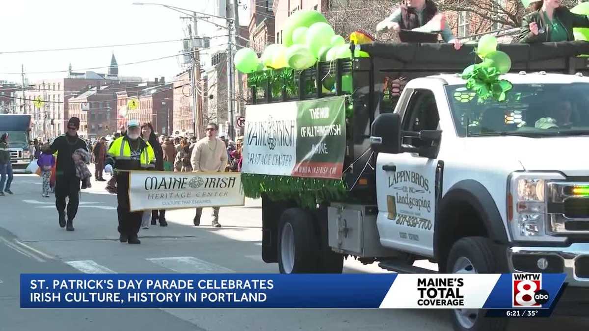 Annual St. Patrick's Day parade marches through Portland