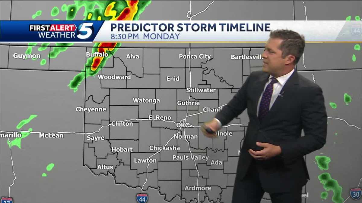 Severe storms tonight