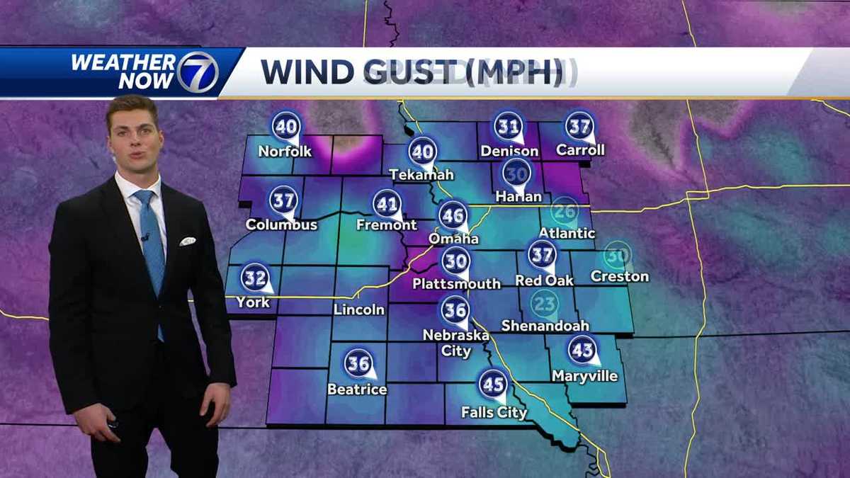 Gusty outside today: Thursday, April 11th