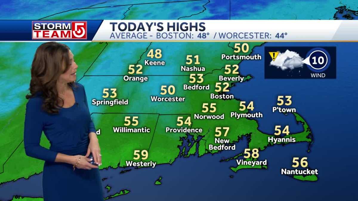 Video: Rain moves in this afternoon
