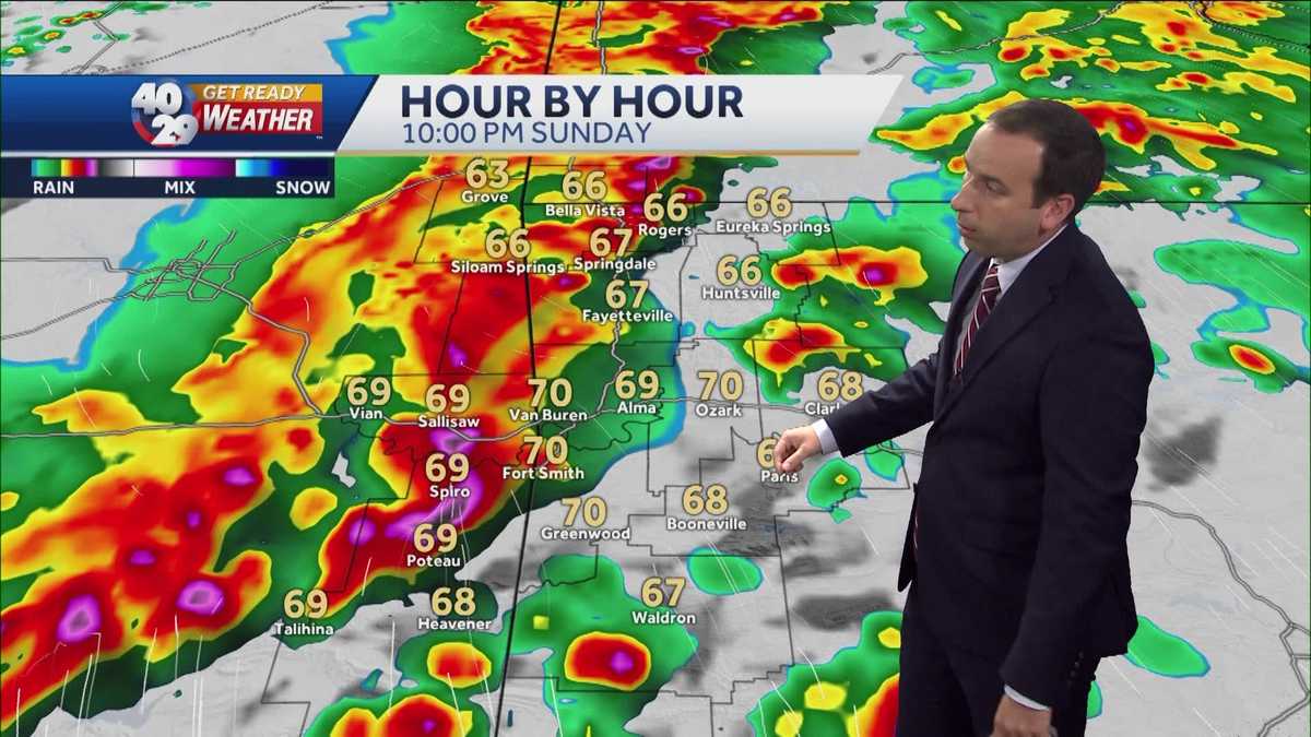 Forecast: Flood and severe weather threat for tonight and tomorrow