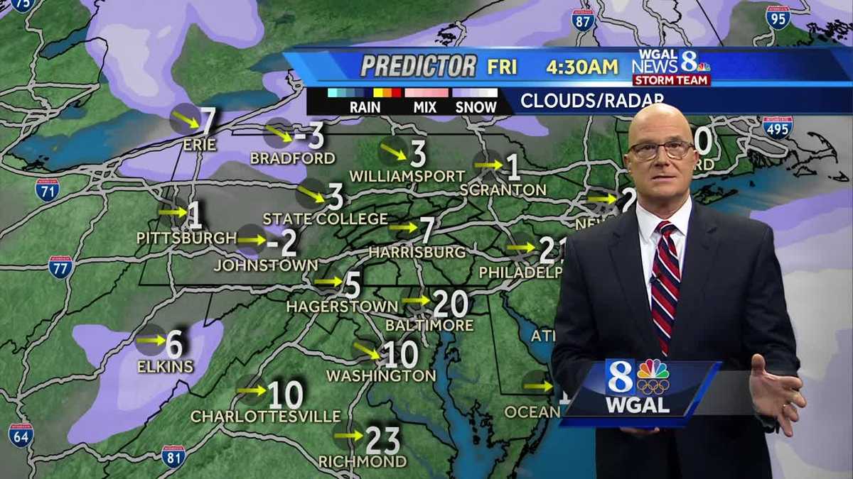 Major East Coast snow storm