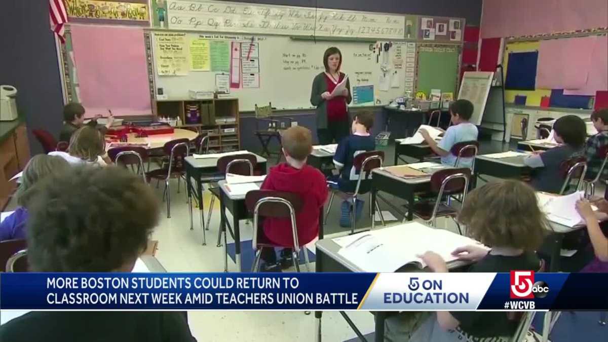 More Boston students could return to classrooms next week