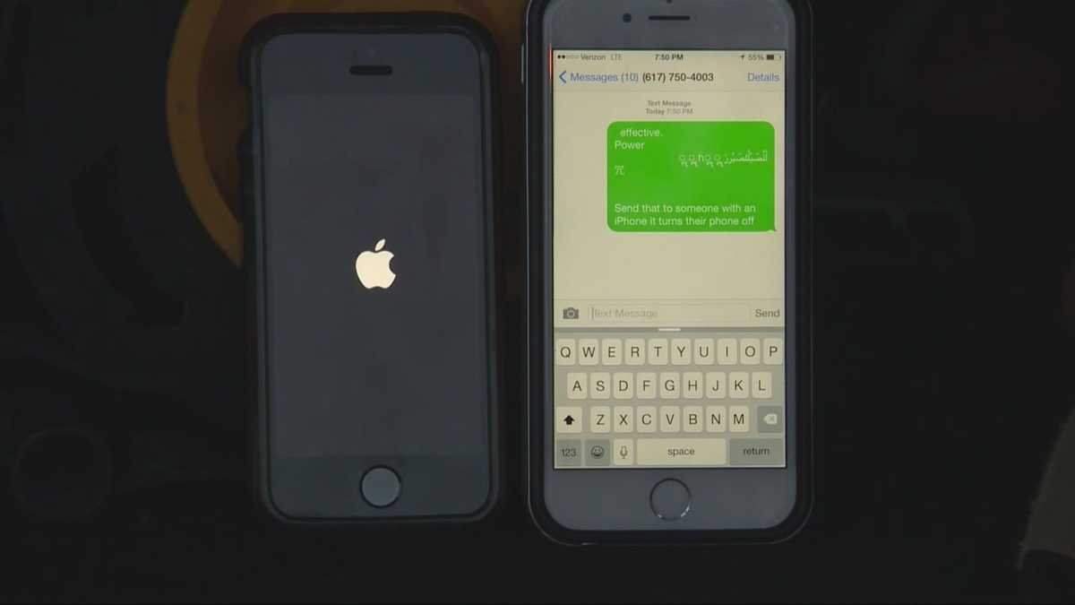 Mystery text crashes iPhones in seconds