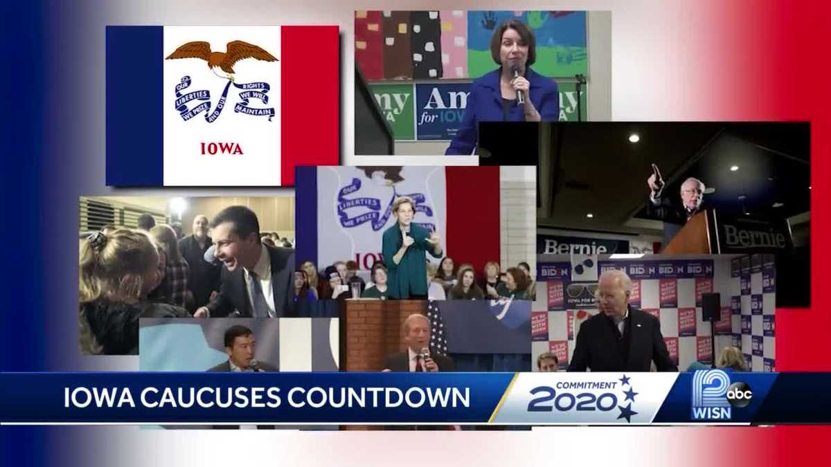 Democratic presidential candidates make final push in Iowa