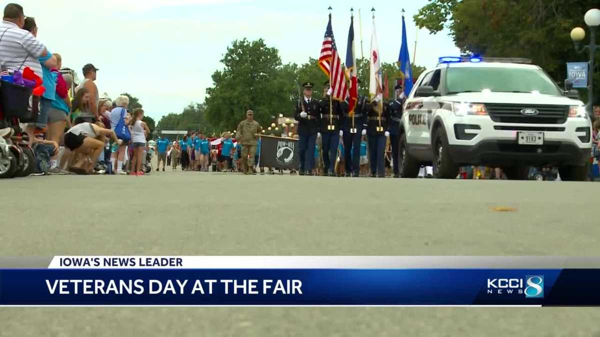 Veterans honored at the Iowa State Fair