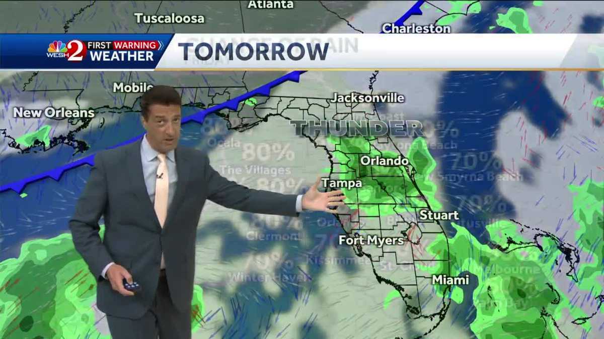 Our wet weather pattern set to continue this week!