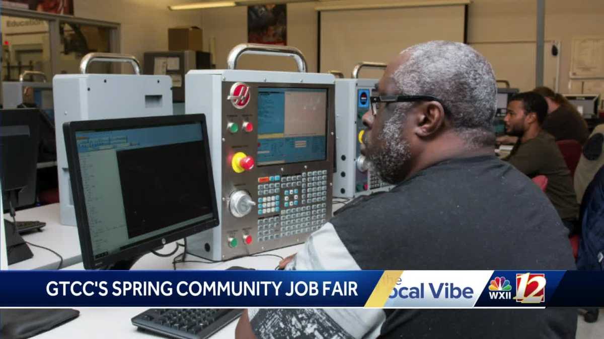 GTCC's spring community job fair happening next week