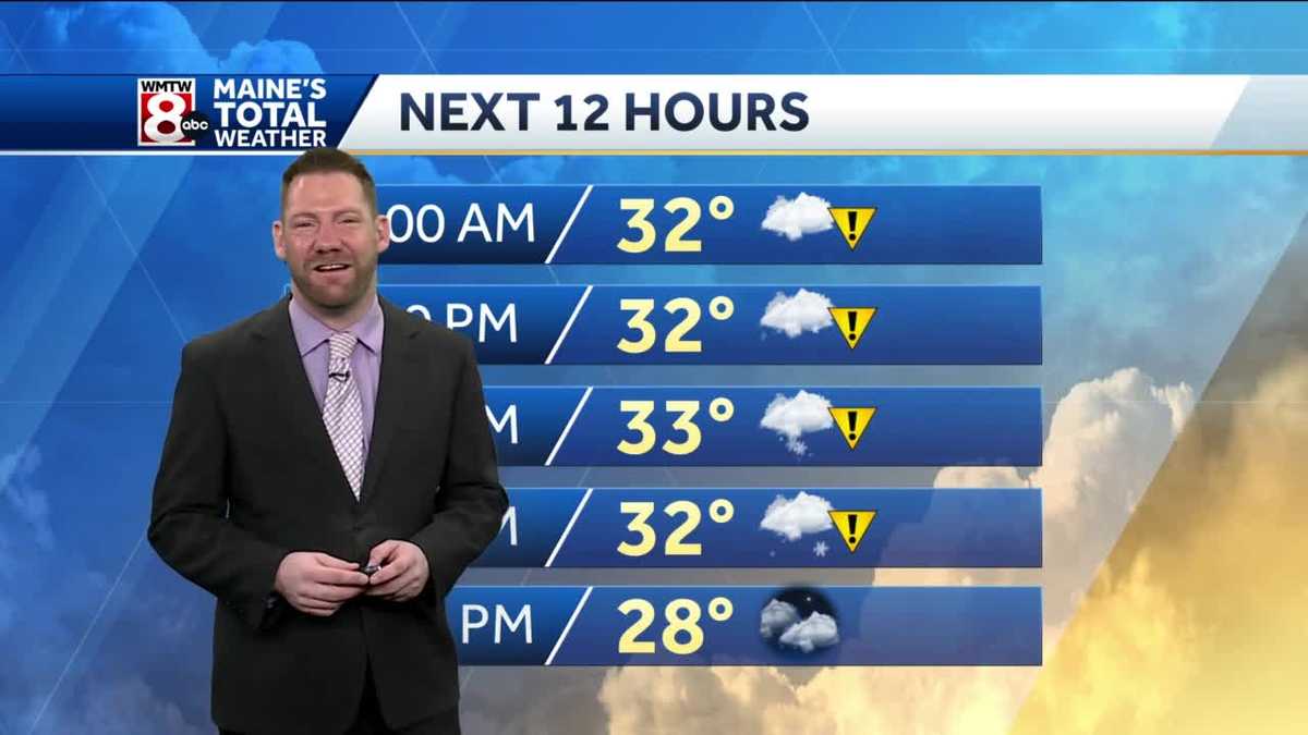 Snow to impact Maine’s afternoon and evening commute