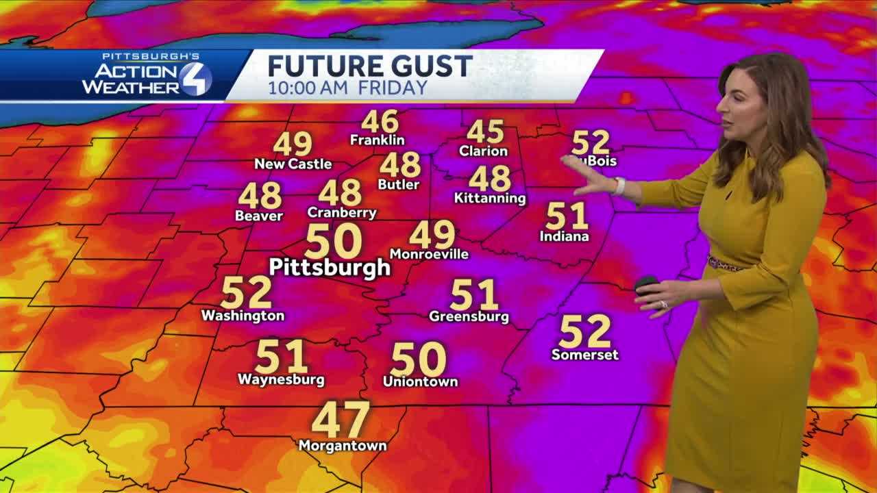 Impact Day: Friday Brings Gusty Winds To The Pittsburgh Area