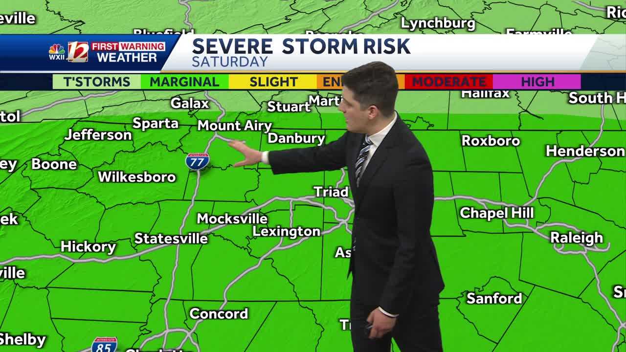 WATCH: Strong to severe storms possible Saturday PM - Vimarsana News
