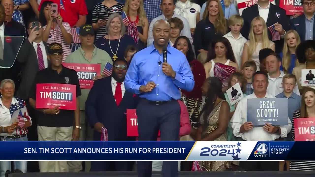 South Carolina: Sen. Tim Scott Kicks Off Presidential Campaign