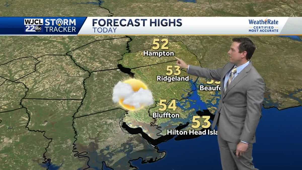 Sunshine returns today but remaining chilly - WJCL