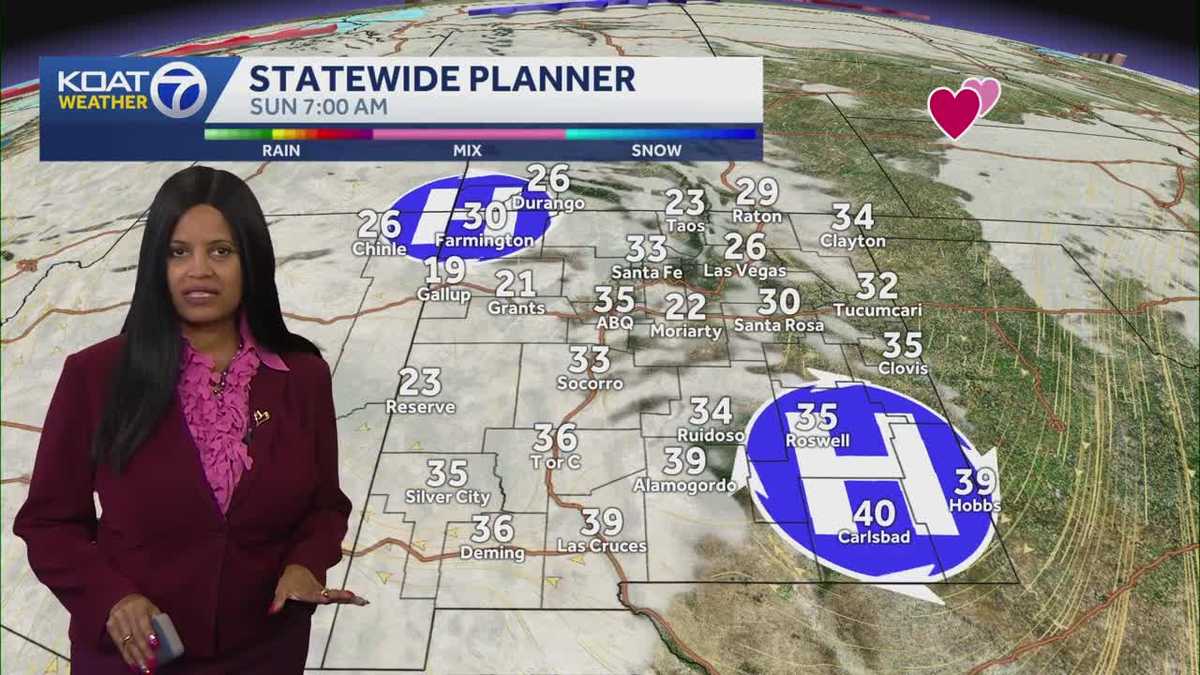 Sunny and mild Sunday, but strong winds develop this week