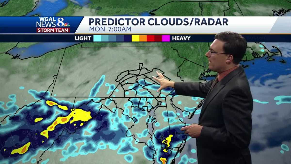Unsettled Weather Means Clouds and Showers