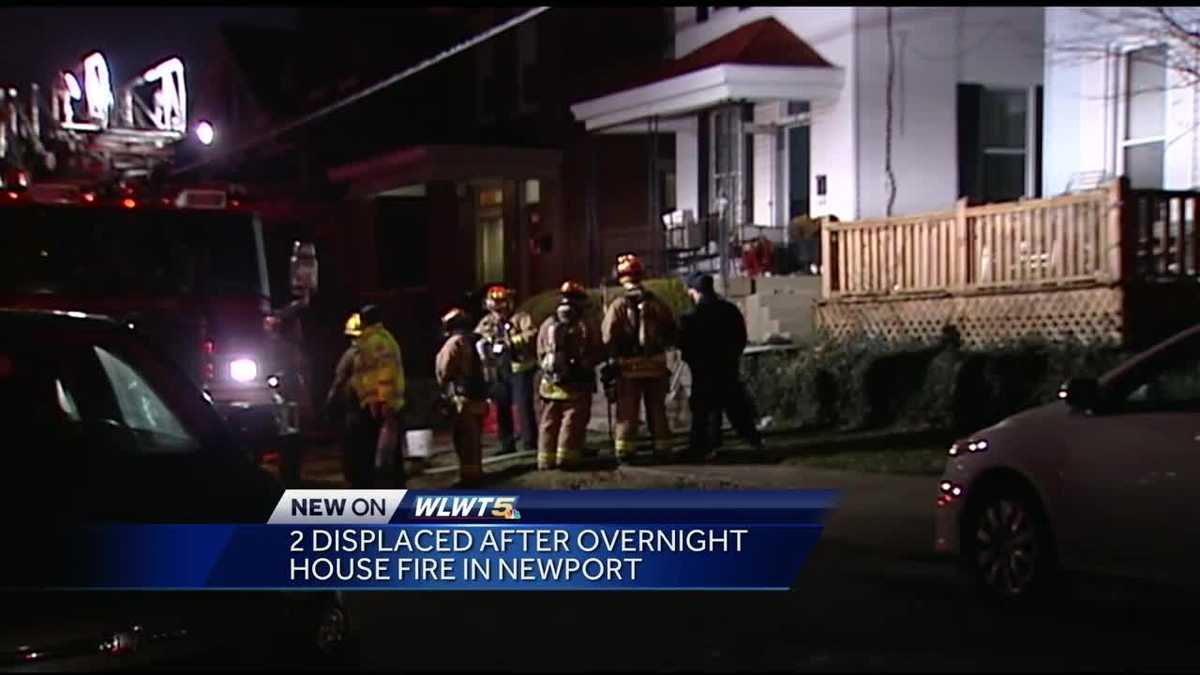 2 displaced after Newport porch fire
