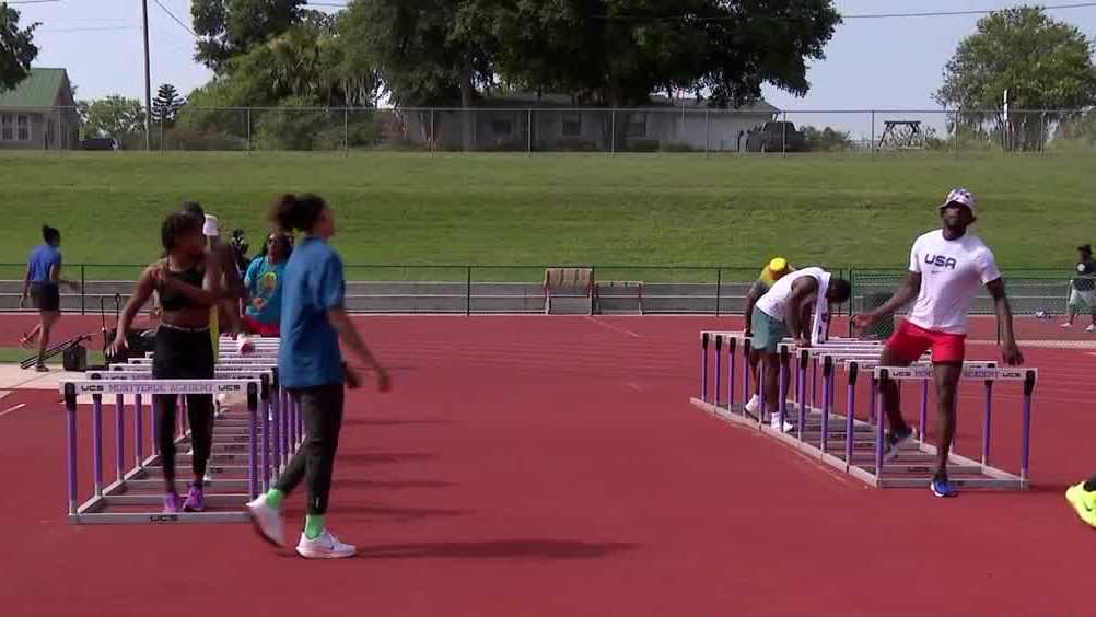 Fastest people in the world training for the Paris Olympics in FL