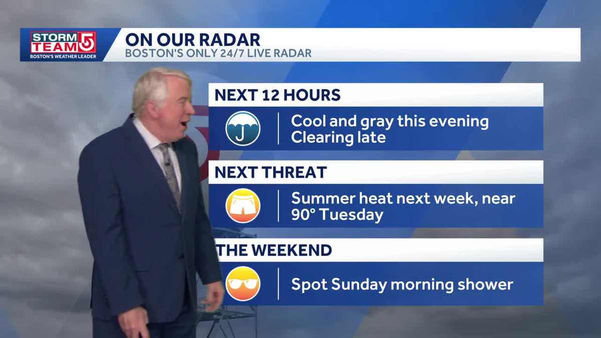 Video: Sunny weekend, warming trend ahead