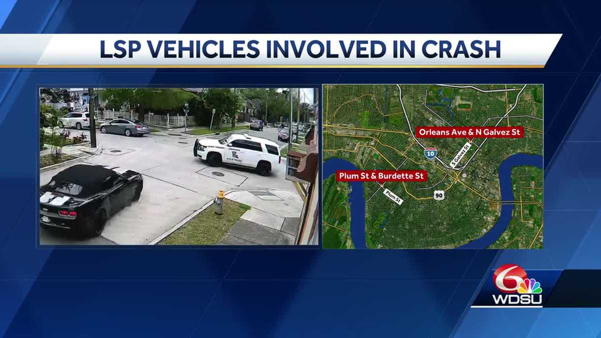 New Orleans chase ends in crash Uptown - WDSU