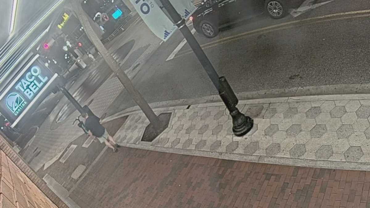 Man pulls gun from downtown Orlando trashcan, fires it | Video