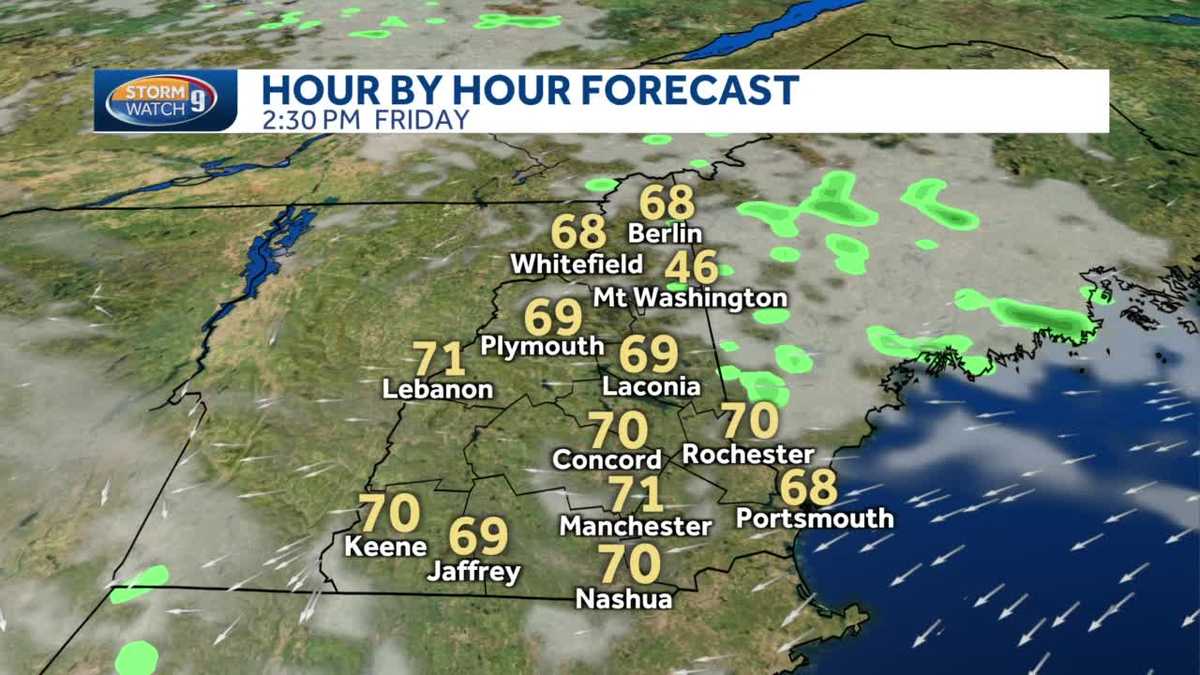 Dry, warmer than normal into Friday