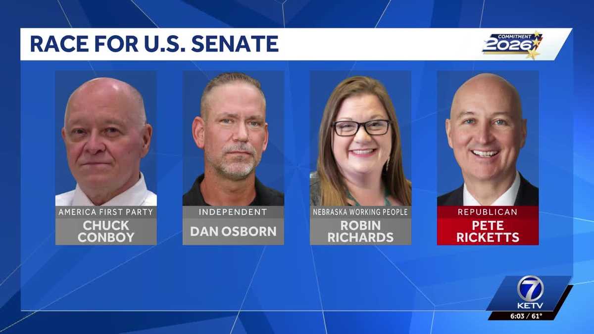 Latecomer third-party candidates get surge of PAC support in Nebraska's US Senate race