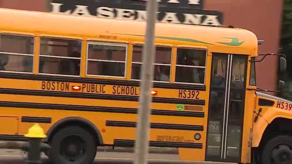 Students return to class in Boston amid bus driver shortage