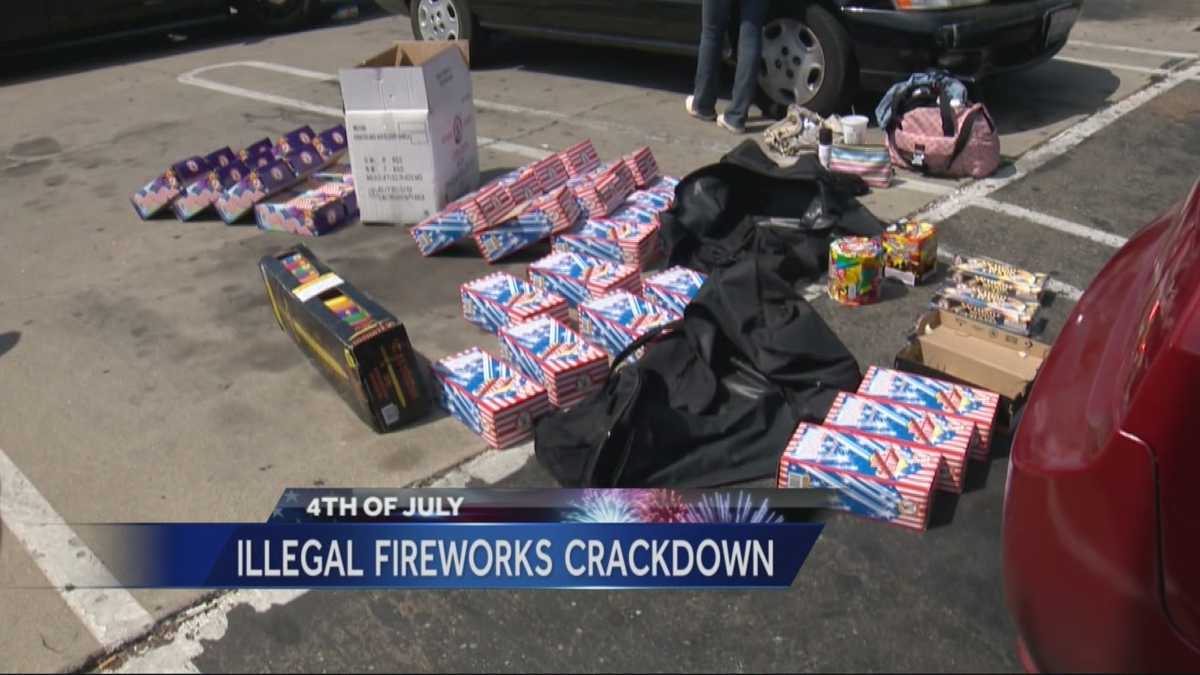 Authorities crack down on illegal fireworks in Modesto