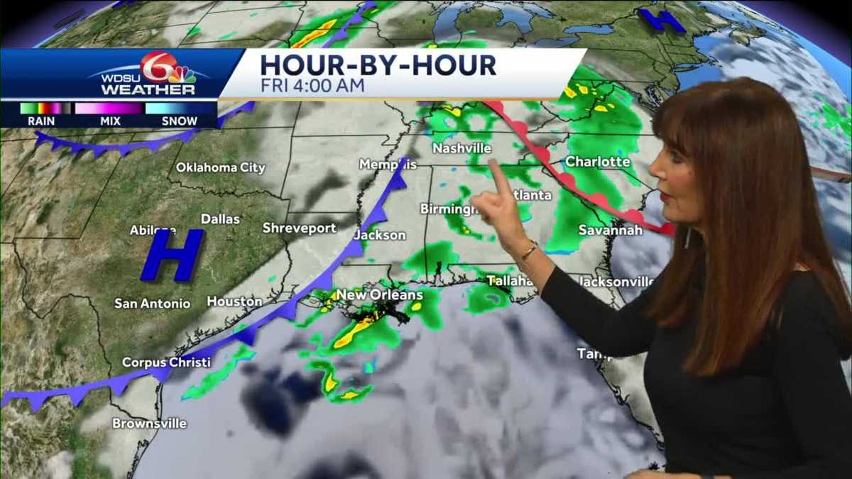 Couple of cold fronts in sight