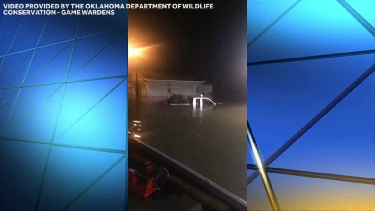 Game warden assists emergency crews with Kinta flooding