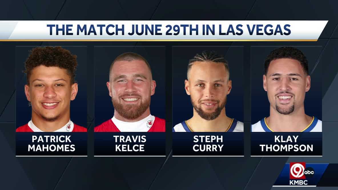 Patrick Mahomes, Travis Kelce win celebrity golf match against Steph Curry,  Klay Thompson - NBC Sports