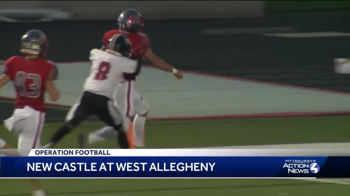 High School Football West Allegheny beats New Castle