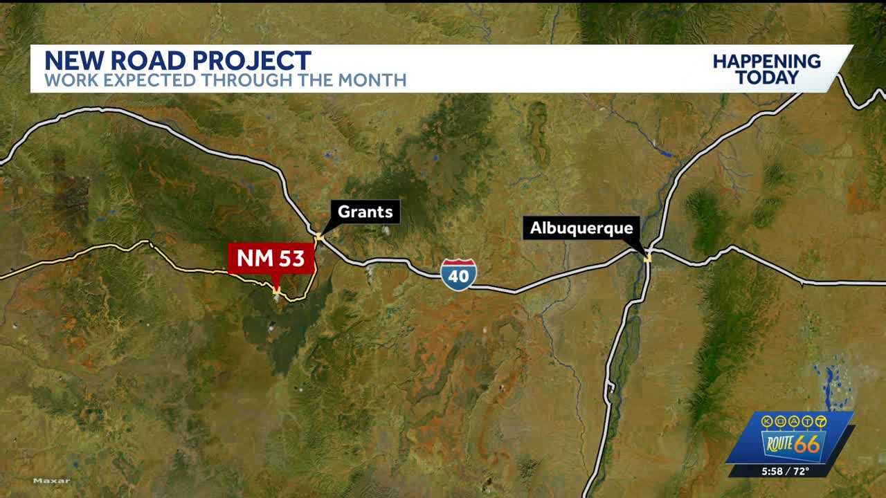 アングルード沼 NM～NM- $2 Million NM 53 Project Begins South of Grants - KOAT