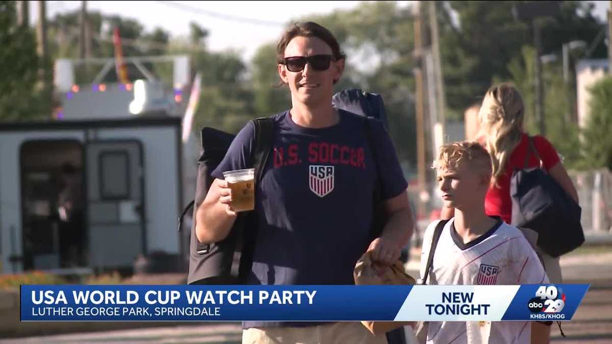 Springdale watch party for Team USA in World Cup round of 32 matchup