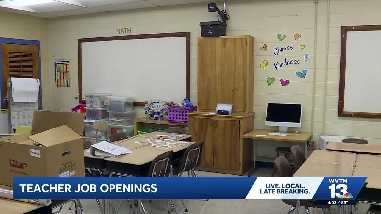 Alabama schools struggle to fill teacher vacancies ahead of new school year