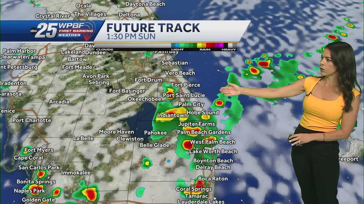 High heat today; More rain and clouds tomorrow