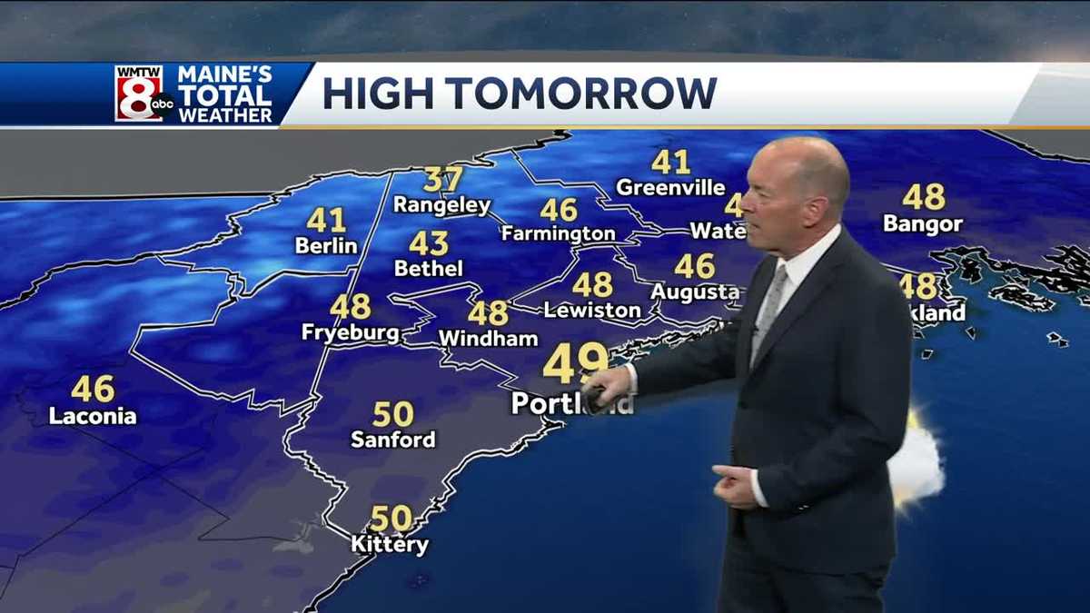Warmer temps and brighter skies to finish the workweek