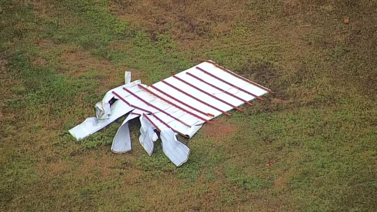 WATCH: Sky 5 surveys storm damage in Oklahoma City metro