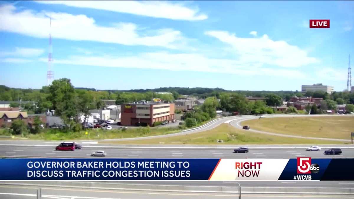 Baker discusses traffic congestion issues