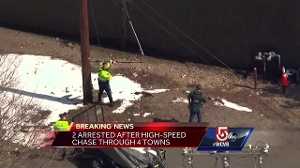 2 arrested after high-speed chase