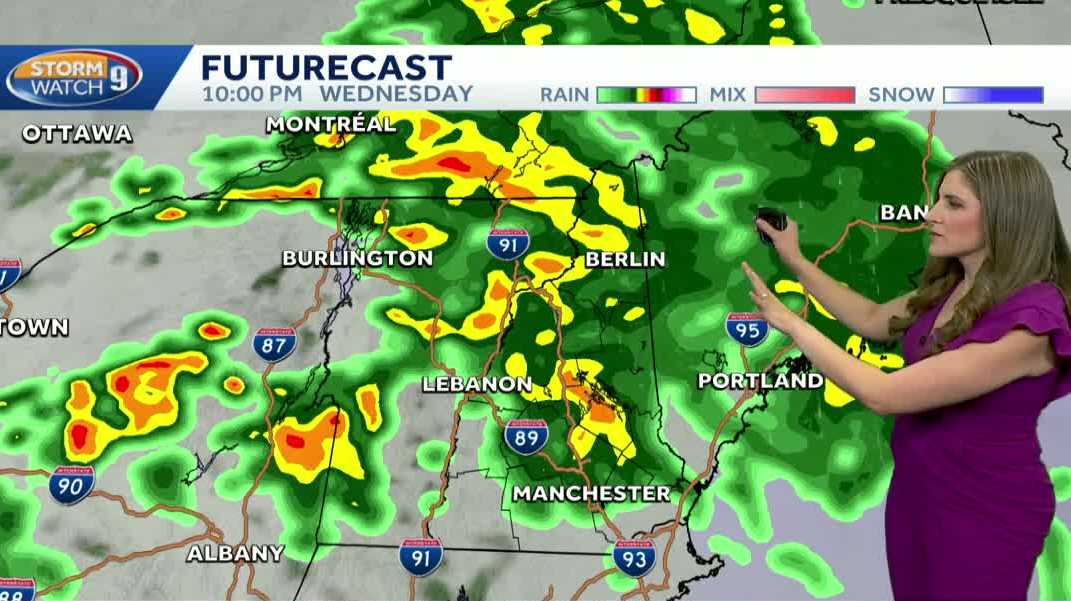 Video: Rain chances return Wednesday; Cooler weather ahead