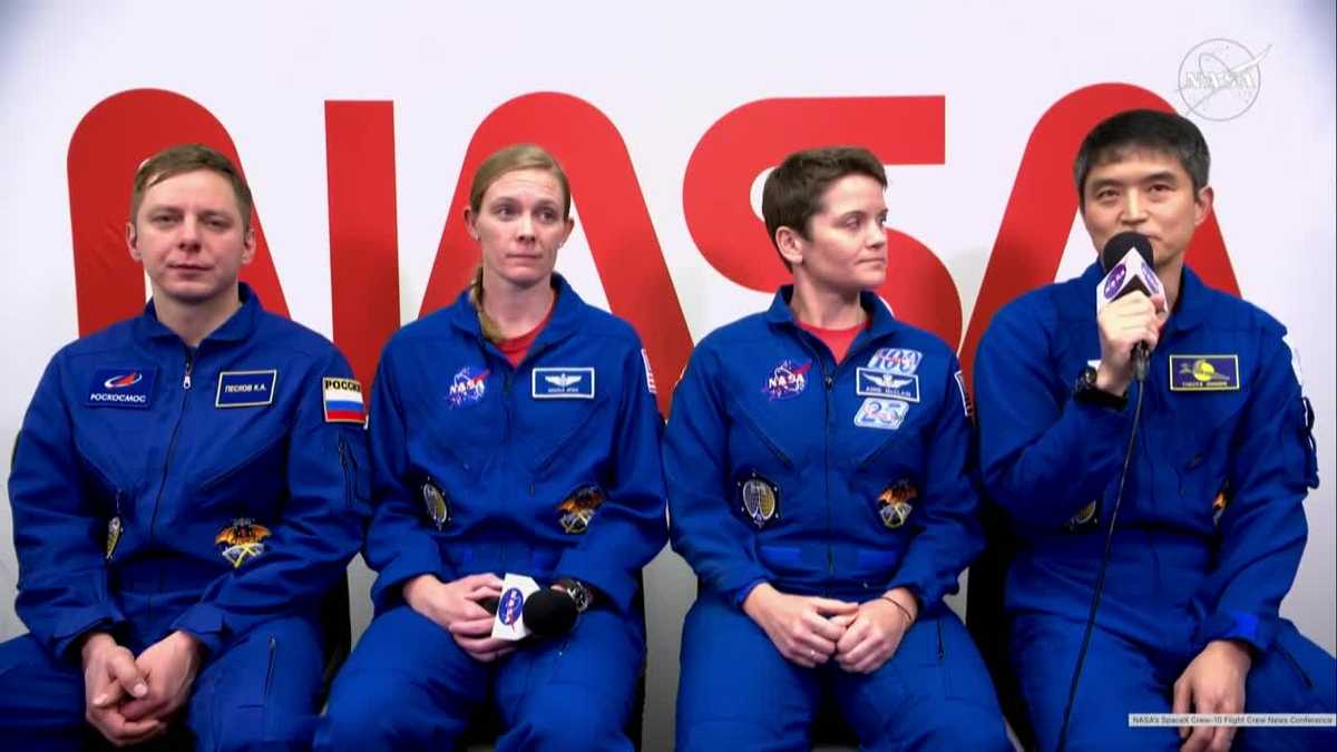 NASA’s SpaceX Crew-10 mission launches from Florida's Space Coast