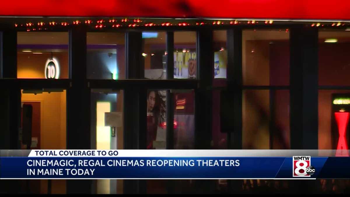 Cinemagic, Regal theaters open Friday for first time since March