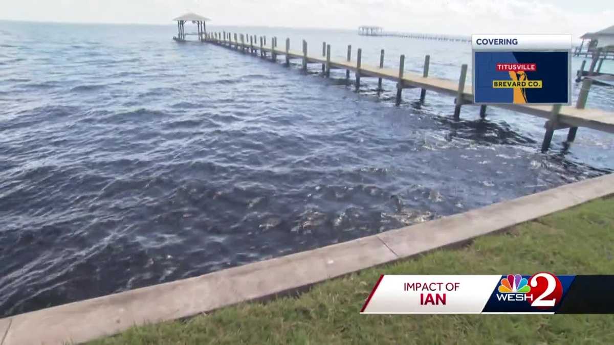 Sewage leaking into Indian River Lagoon after Hurricane Ian
