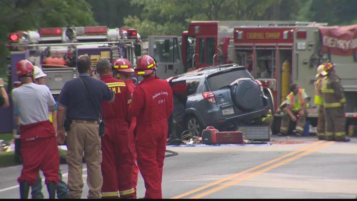 Deadly crash shuts down Route 422 in Indiana County