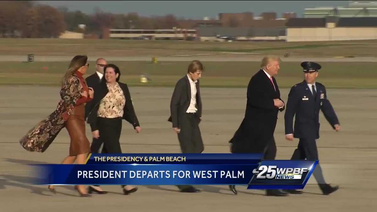 Trump returning to Palm Beach for Thanksgiving
