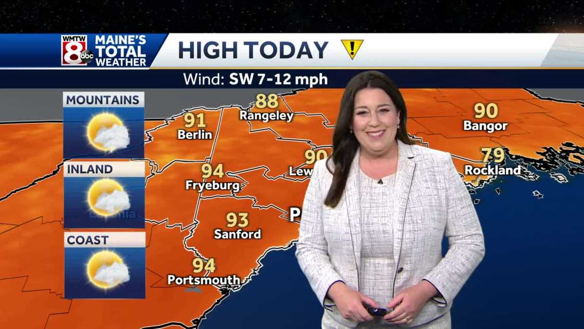 Heat and humidity peak today, Friday is a close second