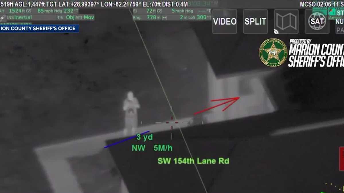 Man arrested after pointing laser at Florida sheriff's helicopter