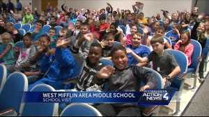 School Visit: West Mifflin Area Middle School