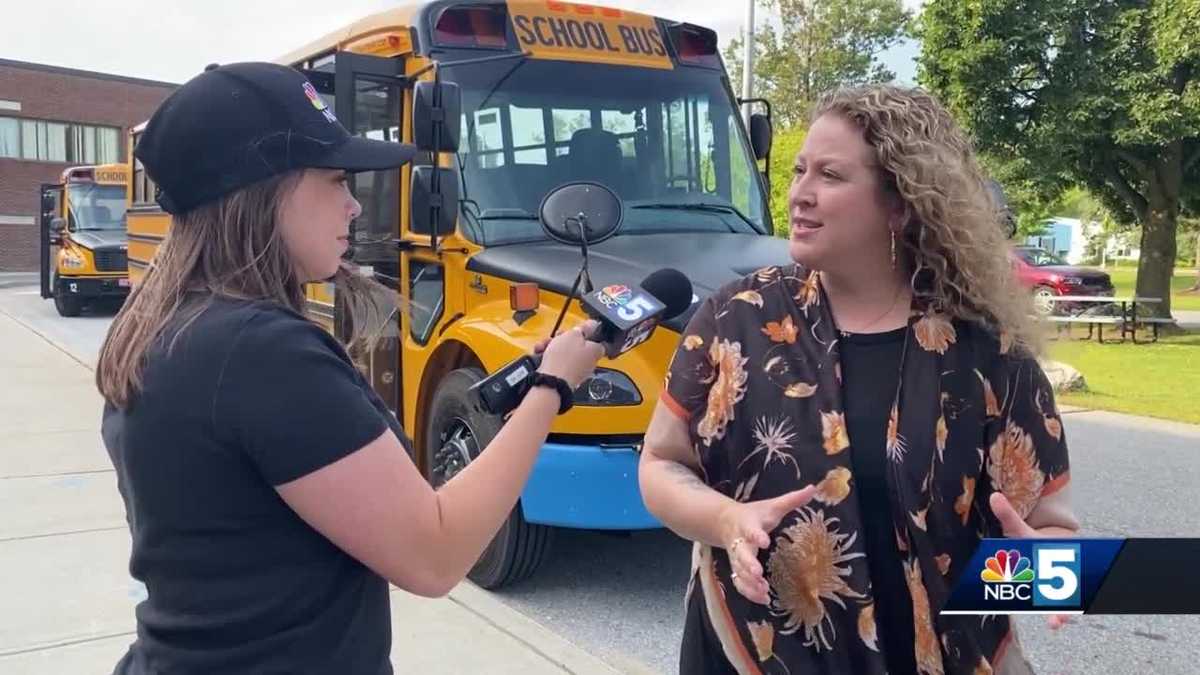 South Burlington school district adds 4 electric school buses to the route